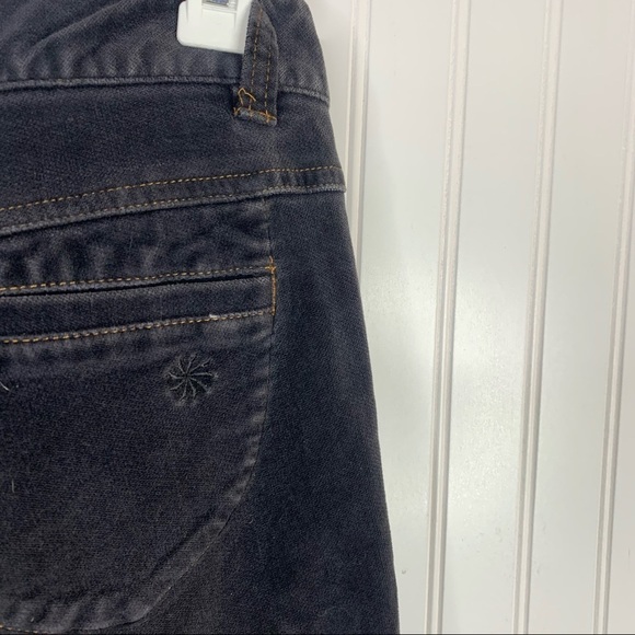 Athleta Textured Flare Pants Size 8 Tall goth cargo y2k grunge vintage gothic - Picture 5 of 10